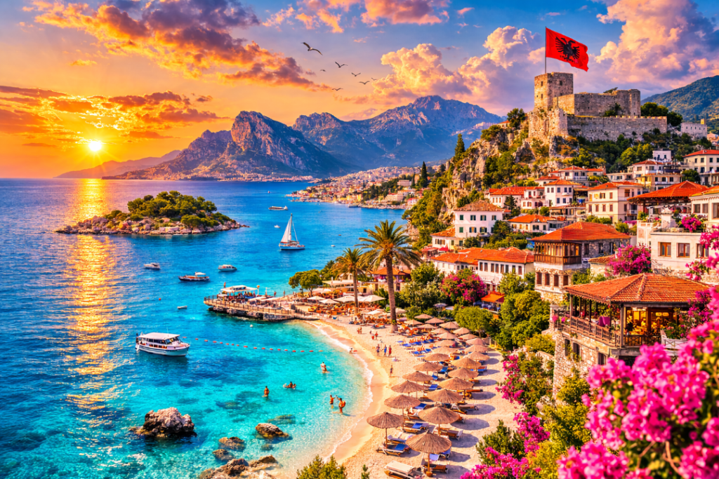 Nuo €41.78 už skrydžius į Albaniją iš Vilniaus su *WDC, be nuo €55